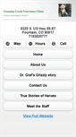 Mobile Screenshot of fountaincreekvet.net